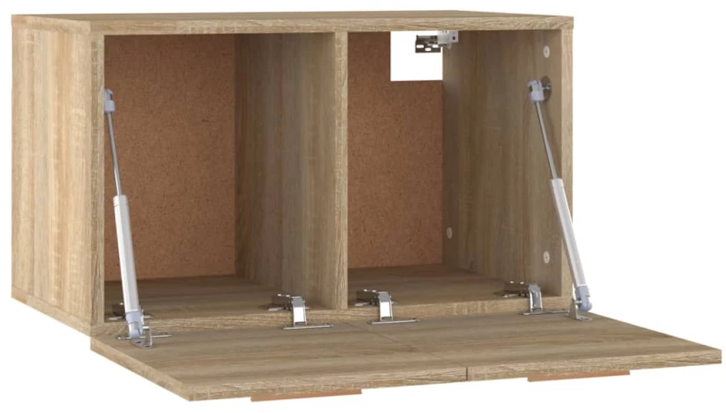 vidaXL Ντουλάπι Τοίχου Sonoma Δρυς 60x36,5x35 εκ. Επεξεργασμένο Ξύλο N/A Καφέ