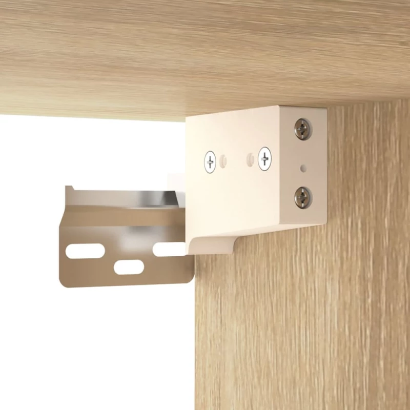 vidaXL Ντουλάπι Τοίχου Sonoma Δρυς 60x36,5x35 εκ. Επεξεργασμένο Ξύλο N/A Καφέ
