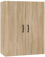 vidaXL Ντουλάπι Κρεμαστό Sonoma Δρυς 69,5x34x90 εκ. Επεξεργασμένο Ξύλο N/A Καφέ
