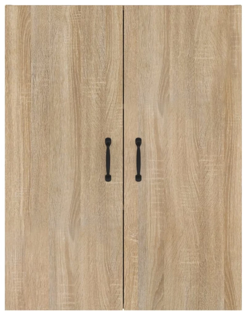vidaXL Ντουλάπι Κρεμαστό Sonoma Δρυς 69,5x34x90 εκ. Επεξεργασμένο Ξύλο N/A Καφέ