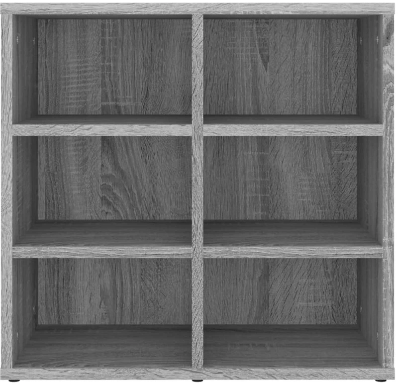 vidaXL Παπουτσοθήκη 2 τεμ. Γκρι Sonoma 52,5 x 30 x 50 εκ. N/A Γκρι