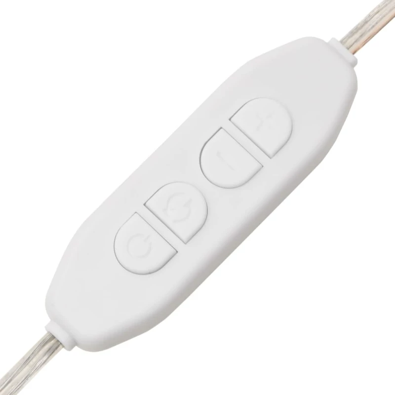 vidaXL Μπουντουάρ με LED Καφέ Δρυς 86,5x35x136 εκ. N/A Καφέ