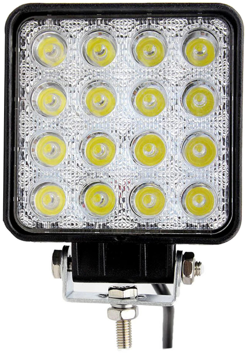 ΠΡΟΒΟΛΕΑΣ ΕΡΓΑΣΙΑΣ LED ΤΕΤΡΑΓΩΝΟΣ 48W 10-30V 3520LM, 6000K