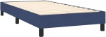 vidaXL Πλαίσιο Κρεβατιού Boxspring Μπλε 90 x 200 εκ. Υφασμάτινο 90 x 200 cm Μπλε