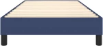 vidaXL Πλαίσιο Κρεβατιού Boxspring Μπλε 90 x 200 εκ. Υφασμάτινο 90 x 200 cm Μπλε