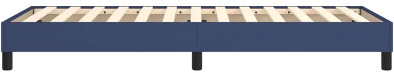 vidaXL Πλαίσιο Κρεβατιού Boxspring Μπλε 90 x 200 εκ. Υφασμάτινο 90 x 200 cm Μπλε