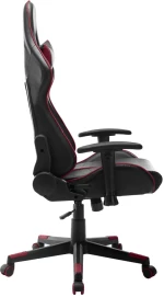 vidaXL Καρέκλα Gaming Μαύρο / Μπορντό από Συνθετικό Δέρμα  Πολύχρωμο