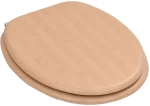 vidaXL Κάλυμμα Λεκάνης με Σχέδιο Μπαμπού από MDF N/A Καφέ