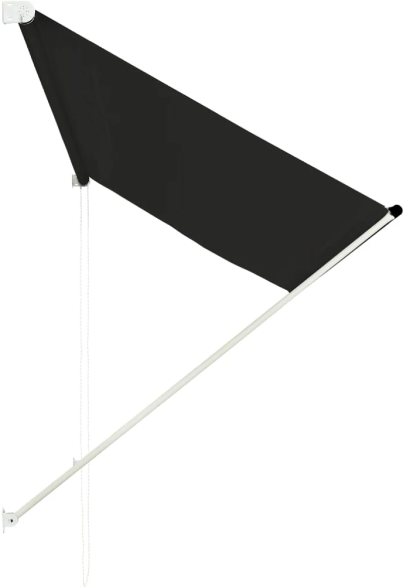 vidaXL Τέντα Συρόμενη Ανθρακί 250 x 150 εκ. 250 x 150 cm Ανθρακί