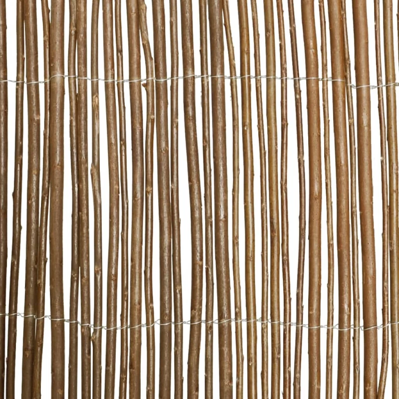 vidaXL Καλαμωτή από Ιτιά 500 x 100 εκ. 500 x 100 cm Καφέ
