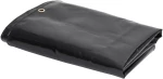 vidaXL Μουσαμάς Μαύρος 650 γρ./μ.² 3,5 x 2,5 μ. 3.5 x 2.5 m Μαύρο