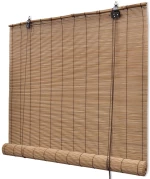 Στόρια Καφέ 150 x 220 εκ. Μπαμπού 150 x 220 cm Καφέ