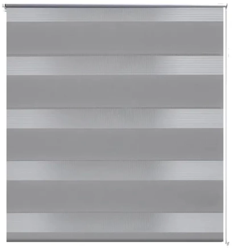 Σύστημα Σκίασης Ρόλερ Zebra Γκρι 50 x 100 εκ. 50 x 100 cm Γκρι
