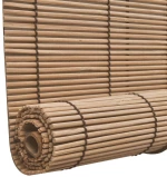 vidaXL Στόρια Σκίασης 2 τεμ. Καφέ 150 x 220 εκ. από Μπαμπού  Καφέ