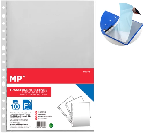 MP διαφάνειες Α4 PC003, 100τμχ