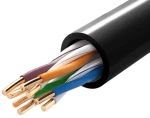 POWERTECH καλώδιο U/UTP Cat 5e CAB-N290, CCA 26AWG, PVC, 305m, μαύρο