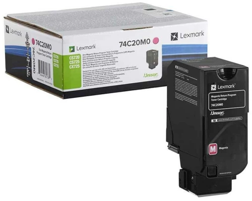 Τόνερ Lexmark 74C20M0 Mατζέντα