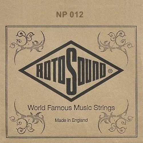 Rotosound NP012 Plain Steel - .012