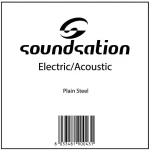Soundsation P015 Plain Steel - .015