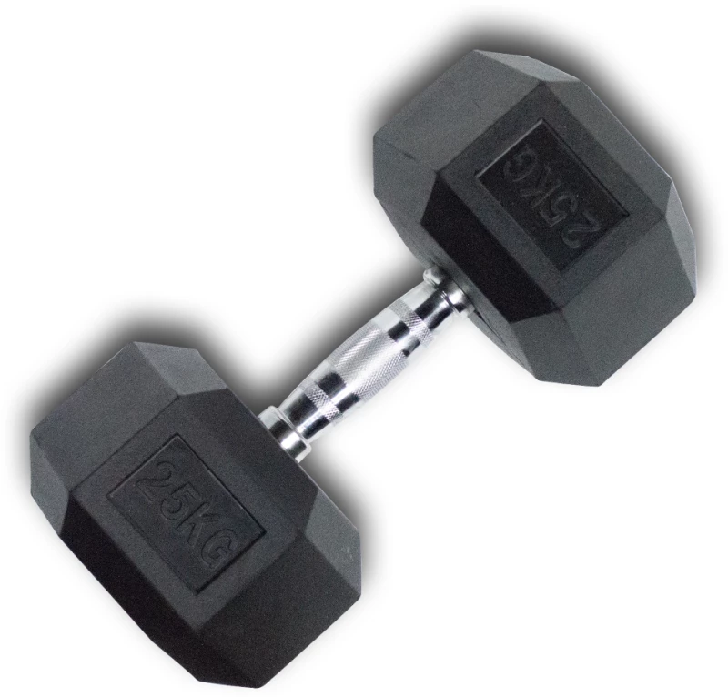 Εξάγωνος Πλαστικοποιημένος Αλτήρας 25kg (28205) (X-FIT)