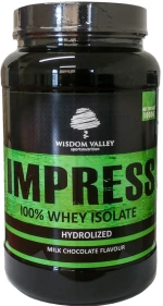 Wisdom Valley IMPRESS Whey Isolate Protein (1kg) chocolate
