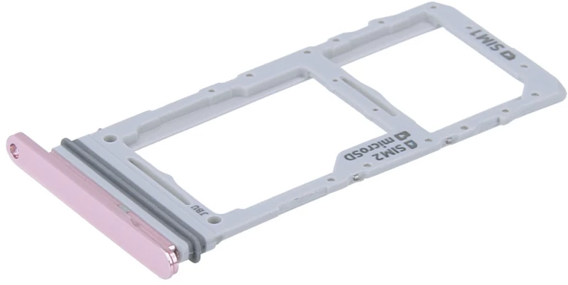 Βάση Κάρτας Sim Samsung SM-G980F Galaxy S20 Ροζ Original GH98-45070C