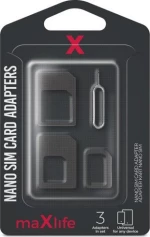 Maxlife Nano SIM Card Adapters