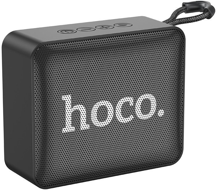 Φορητό Ηχείο Wireless Hoco BS51 Gold Brick Sports BT 5.2 Μαύρο 1200mAh 5W με FM και Micro-SD