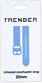 Ανταλλακτικό Λουράκι Trender TR-SP20LBL Sport 20mm Γαλάζιο