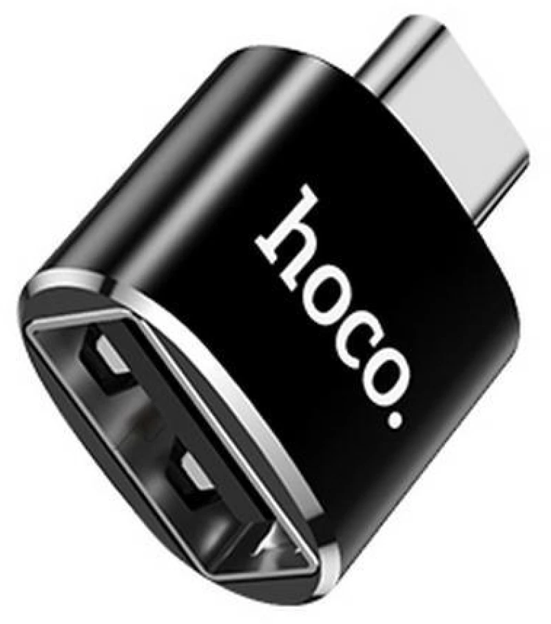 Αντάπτορας Hoco UA5 USB-C σε USB Μαύρο OTG 2.4A