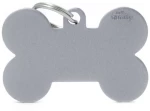 ΤΑΥΤΟΤΗΤΑ ΣΚΥΛΟΥ MY FAMILY BASIC GREY BONE TAG XLARGE 4,8x3,15cm