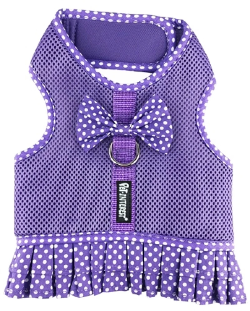 ΣΑΜΑΡΑΚΙ ΓΙΛΕΚΟ ΣΚΥΛΟΥ MESH HARNESS ΦΟΥΣΤΑ ΜΩΒ ΠΟΥΑ SMALL 11,5x32-40cm
