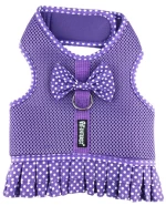 ΣΑΜΑΡΑΚΙ ΓΙΛΕΚΟ ΣΚΥΛΟΥ MESH HARNESS ΦΟΥΣΤΑ ΜΩΒ ΠΟΥΑ SMALL 11,5x32-40cm