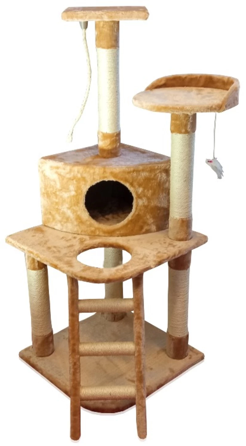 ΓΑΤΟΔΕΝΤΡΟ ΤΗΣ PET INTEREST  TARZAN 81x63x120cm ΚΑΠΟΥΤΣΙΝΟ