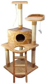 ΓΑΤΟΔΕΝΤΡΟ ΤΗΣ PET INTEREST  TARZAN 81x63x120cm ΚΑΠΟΥΤΣΙΝΟ
