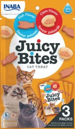 Λιχουδιά Churu Cat Juicy Bites Fish and clam 34gr