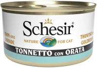Schesir Cat Jelly Τόνος Με Τσιπούρα 85gr 1τμχ