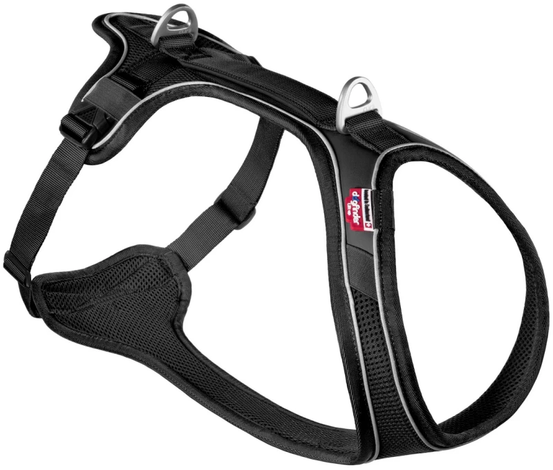 Σαμαράκι Curli Belka Comfort Harness Black Small 44x62-66cm