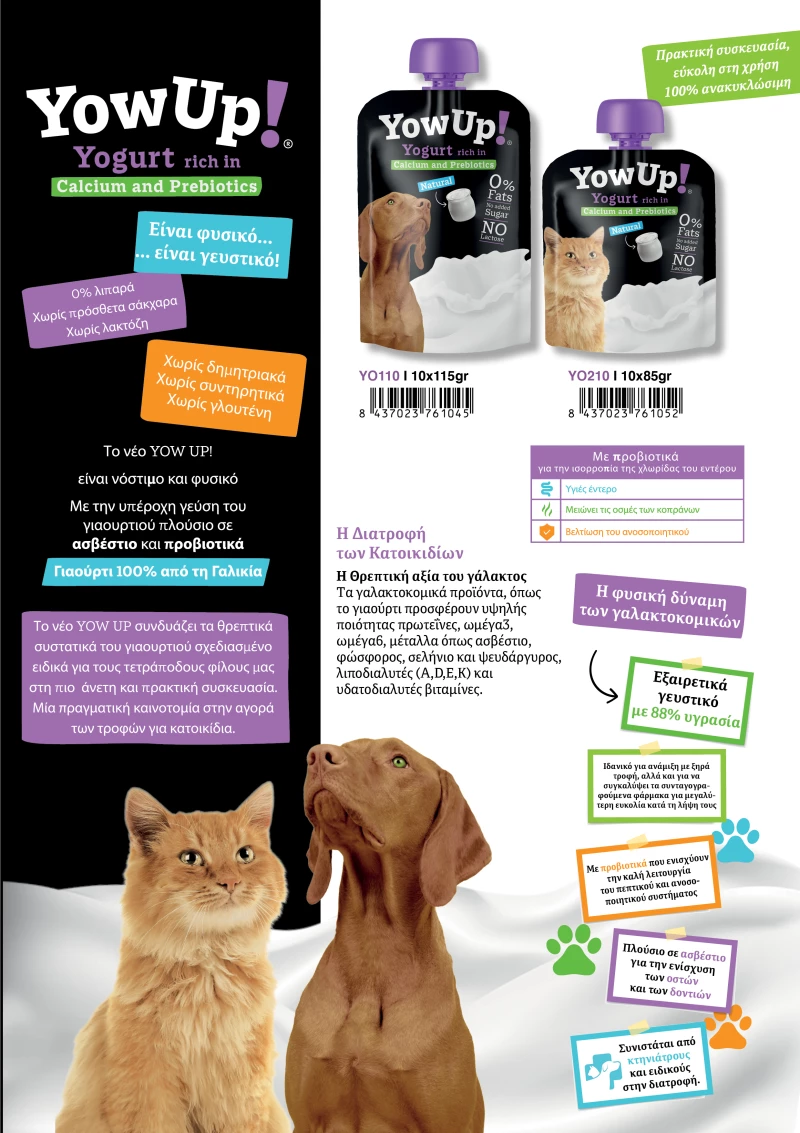 Yowup Cat Yogurt Pouch 85gr