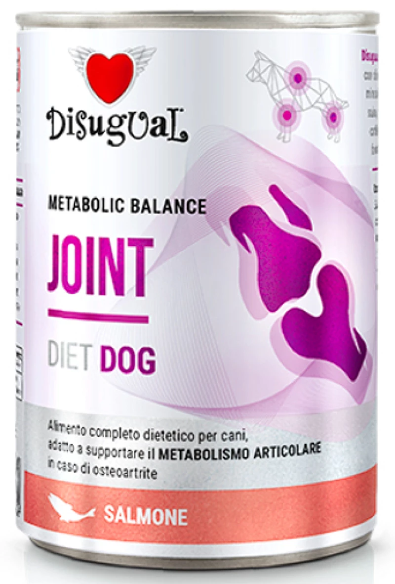 Κλινική Κονσέρβα Σκύλου Disugual Diet Dog - Joint Salmon Με Σολομός 400gr