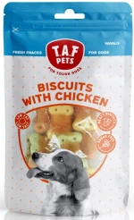 ΛΙΧΟΥΔΙΕΣ ΣΚΥΛΟΥ TAF PETS FRESH DOG TREATS BISCUITS & CHICKEN 75GR