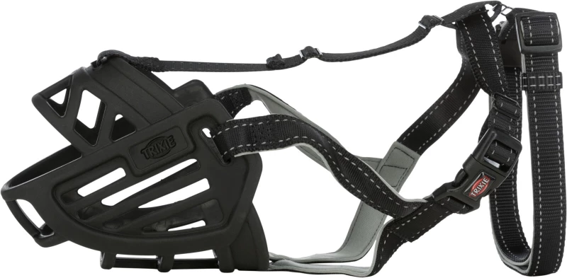 Φίμωτρο Σκύλου Trixie Muzzle Flex XLarge Μαύρο