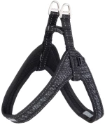Σαμαράκι Σκύλου RogzFast Fit Black Medium - Large 2x58cm