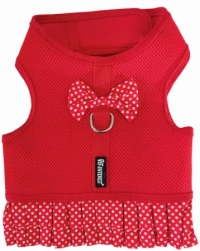 ΣΑΜΑΡΑΚΙ ΓΙΛΕΚΟ ΣΚΥΛΟΥ MESH HARNESS ΦΟΥΣΤΑ RED S 11,5x32-40cm