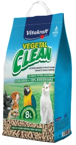 Vitakraft Πέλετ Vegetal Clean 8lt