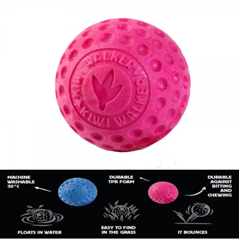 ΠΑΙΧΝΙΔΙ ΣΚΥΛΟΥ KIWI WALKER LETS PLAY BALL 9CM PINK