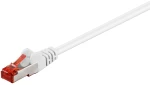 GOOBAY καλώδιο S/FTP (PiMF) CAT6 95575, CCA, AWG 27/7, 1.5m, λευκό