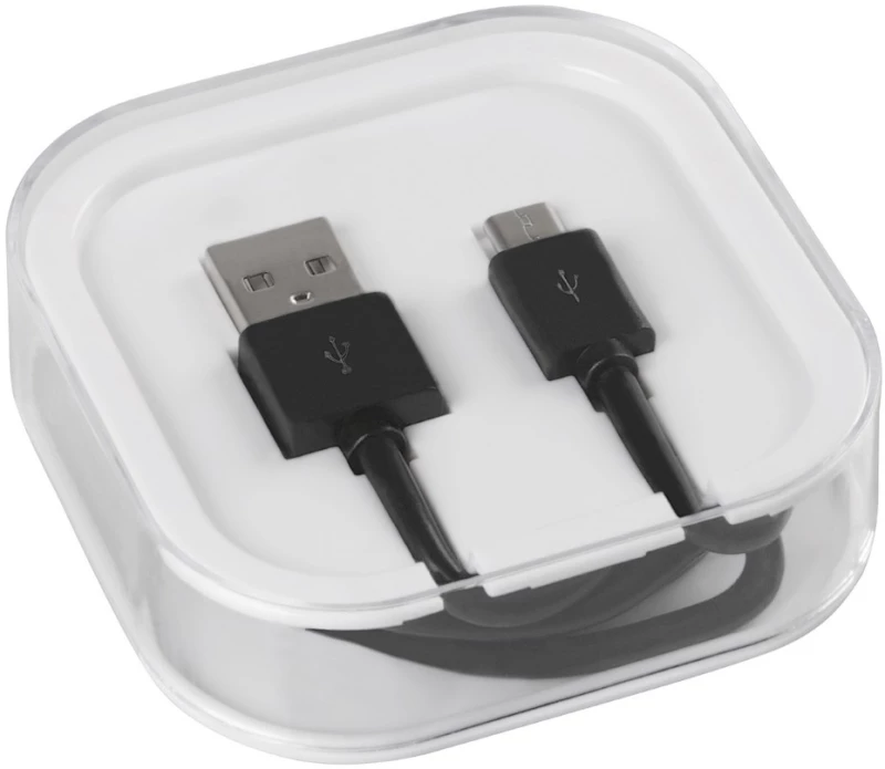 Lampa ΚΑΛΩΔΙΟ ΦΟΡΤΙΣΗΣ 	& ΣΥΓΧΡΟΝΙΣΜΟΥ 100 cm MICRO USB ESSENTIALS LINE (ΜΑΥΡΟ)  L3880.6/T