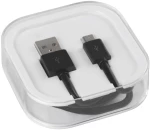 Lampa ΚΑΛΩΔΙΟ ΦΟΡΤΙΣΗΣ 	& ΣΥΓΧΡΟΝΙΣΜΟΥ 100 cm MICRO USB ESSENTIALS LINE (ΜΑΥΡΟ)  L3880.6/T