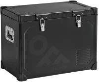 INDEL B ΨΥΓΕΙΟ TB46 STEEL BLACK ΜΕΤΑΛΛΙΚΟ 45L 12/24V 85W 488x682x405mm INDEL B - 1 TEM. LTB046NO300AN/INB